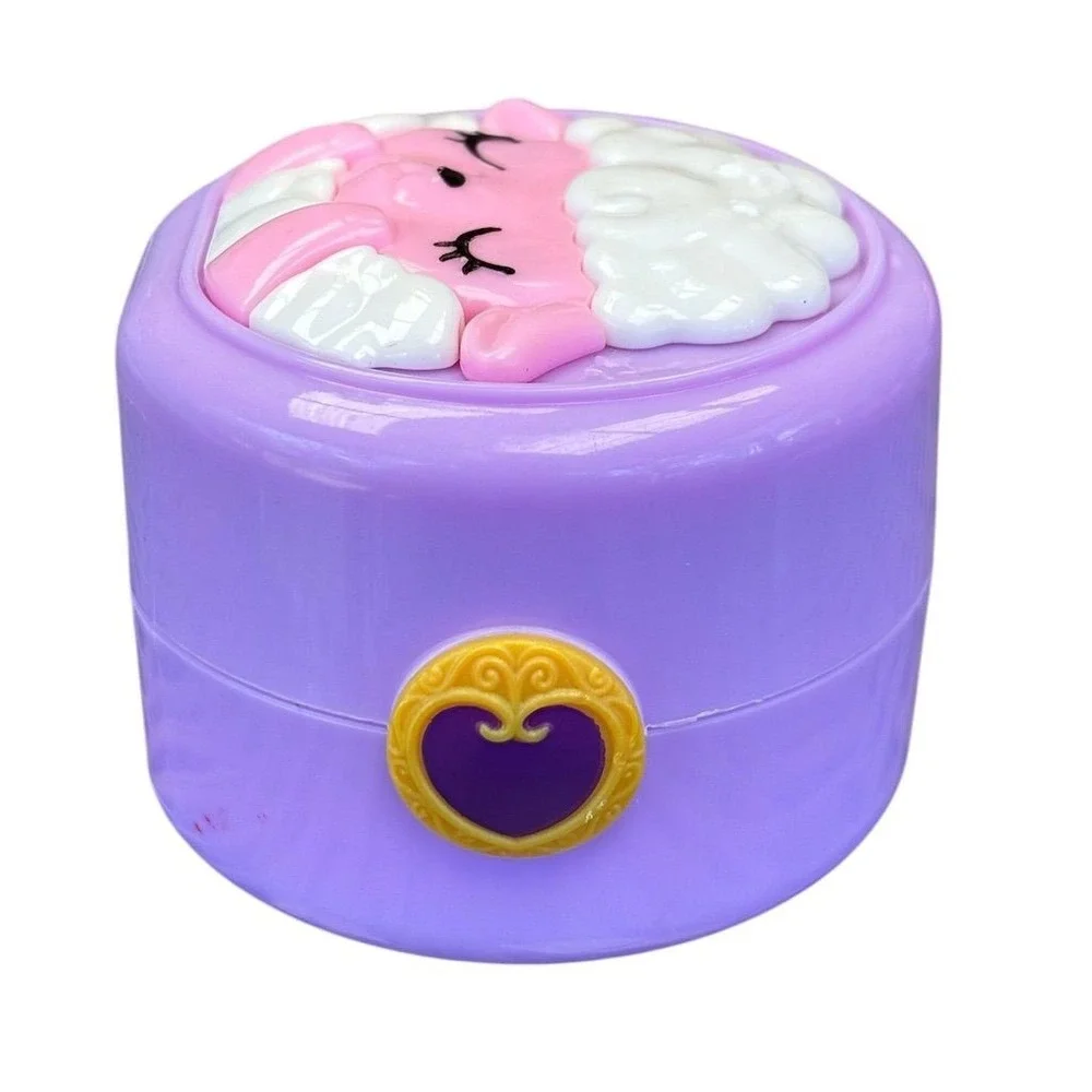 Polly Pocket Pajama Party Sleepy Pets Compact Sheep‎ Toy only 4+